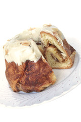 biscuit pie on white dish
