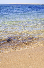 View from beach