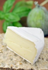 Camembert auf einem Knäckebrot