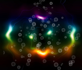 Abstract colorful light background