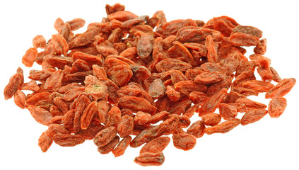 baies goji fruits Himalaya fond blanc