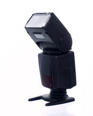 flash isolated on the white background