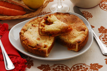 Torta di carote - Dolci - Cucina del Veneto