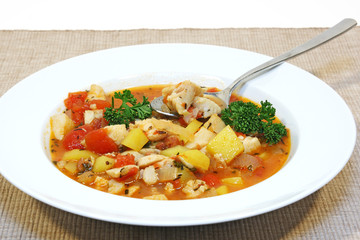 Fischsuppe / Bouillabaisse
