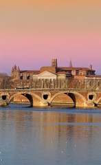 Obraz premium Stitched Panorama toulouse1