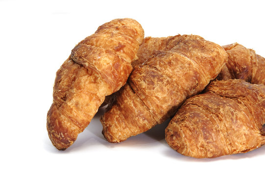 croissant on a white background