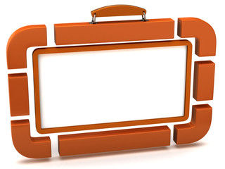 suitcase-blank billboard