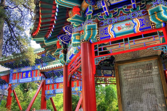 Beihai Park - Classical chinese Garden in Beijing (Peking)