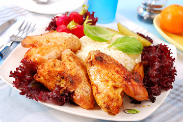 baked chicken wings