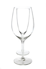 glasses isolated on white