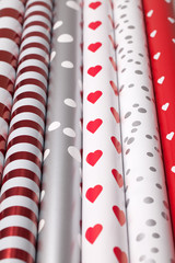 Obraz premium Rolls of wrapping paper