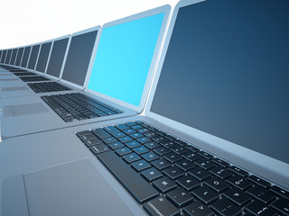 Notebooks Copyspace Series (Many notebooks)