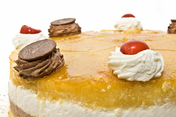 Tarta de yema