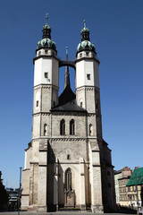 Die Stadtkirche Halle an der Saale
