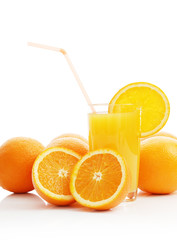 Orange juice and the orange