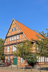 Fototapeta na wymiar Das Museum Fresenhof in Nienburg an der Weser