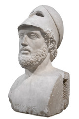Bust of the greek statesman Pericles