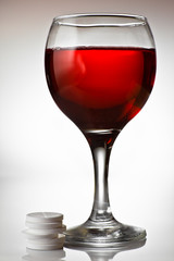 Tablet and alcohol