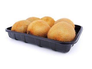 open box of kiwi fruit