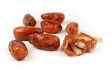 dried red date isolated