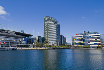 Fototapeta na wymiar Docklands Melbourne