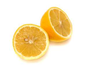 Fototapeta na wymiar Cut lemon