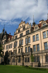 Fototapeta na wymiar Impressive European Architecture in Dresden Germany