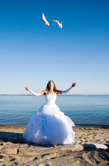 Fototapeta na wymiar bride