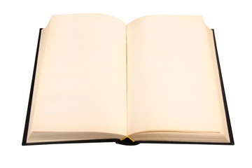 Open Book with blank Pages