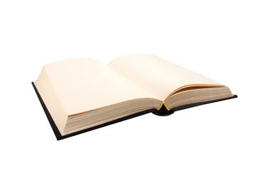 Open Book with blank Pages