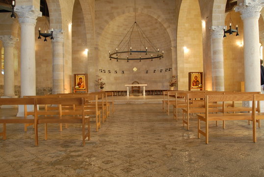 Tabgha - Basilica moltiplicazione dei pani e pesci