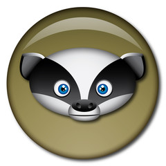 Chapa cabeza de tejon © teracreonte