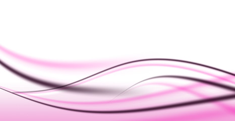 Valentines Day Wave Background