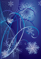 Winter vector backgrounds.
