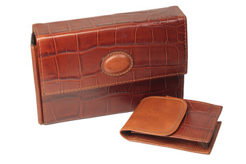 mens leather wallet porstigar and bag for mobile