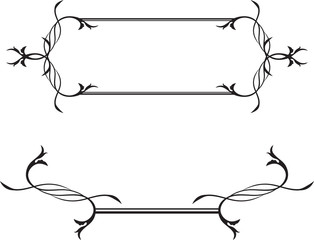 Asbtract Black and White Framing