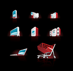 Website and Internet icons