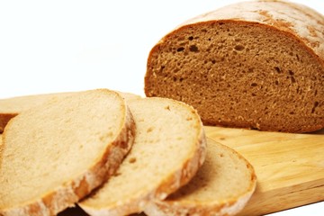 Brot auf Holzbrett