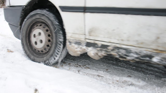 patiner sur la neige