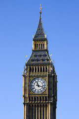 Fototapeta na wymiar London Big Ben Clock Tower