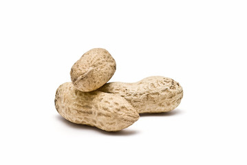 Trio de cacahuetes.