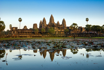 Angkor Wat, Siem reap, Cambodia. - obrazy, fototapety, plakaty