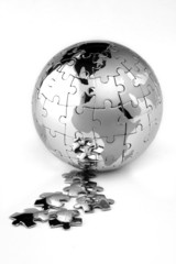 Global solution-Globe puzzle