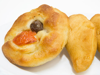 Focaccia. Italian food.