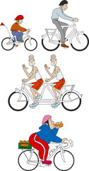 Radfahrer 4