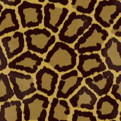 Seamless jaguar or leopard fur texture