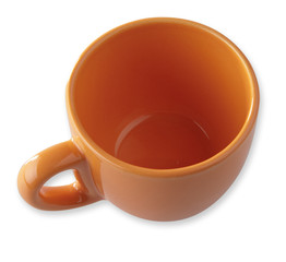 tazzina caffè arancione