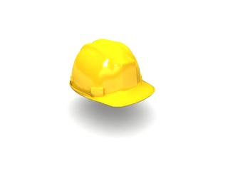Fototapeta premium Yellow Hard Hat