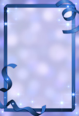 リボンのフレーム