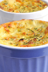 Soufflé de courgettes
